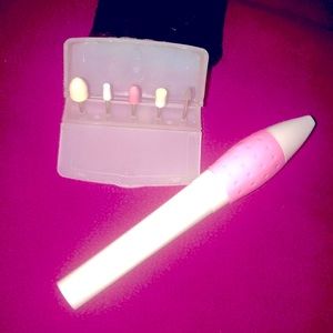 Manicure Nail Drill Set 💅 with 5 changeable heads